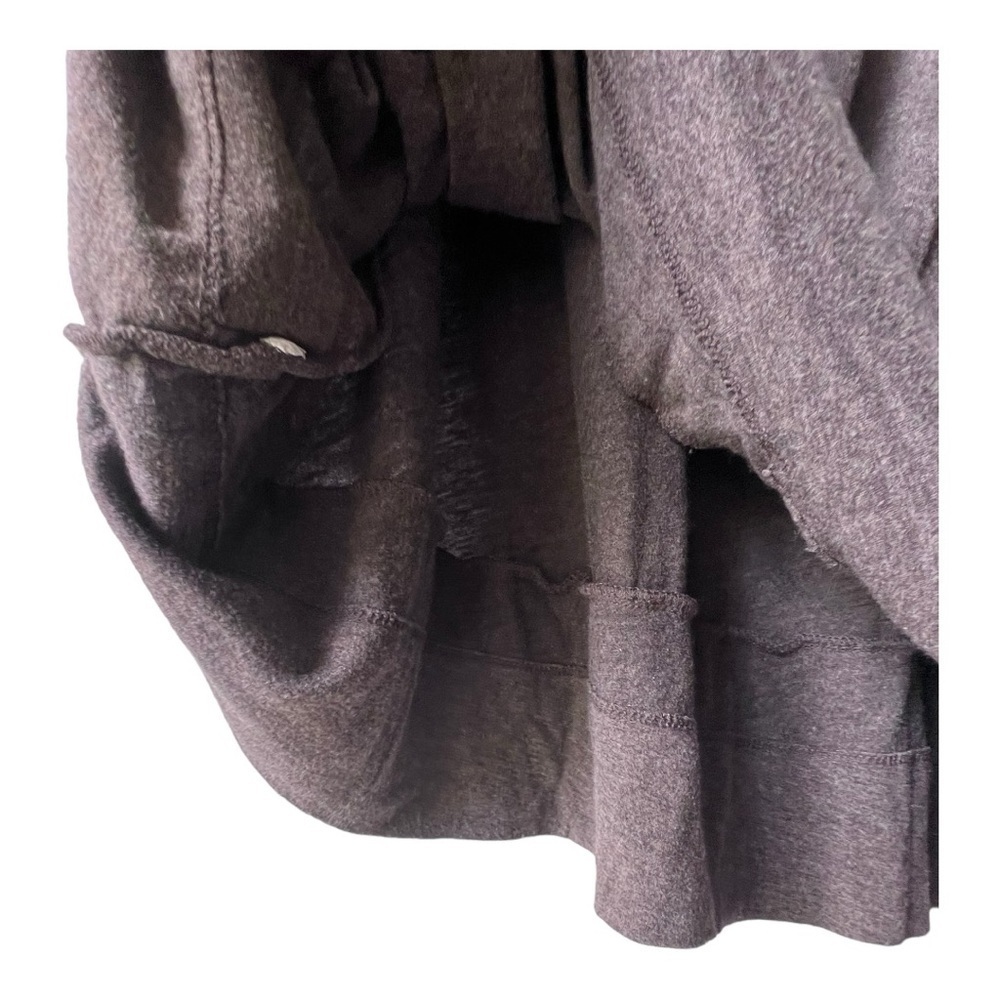 Elegant Brown Midi Dress maternity dress size M gray - Picture 8 of 9
